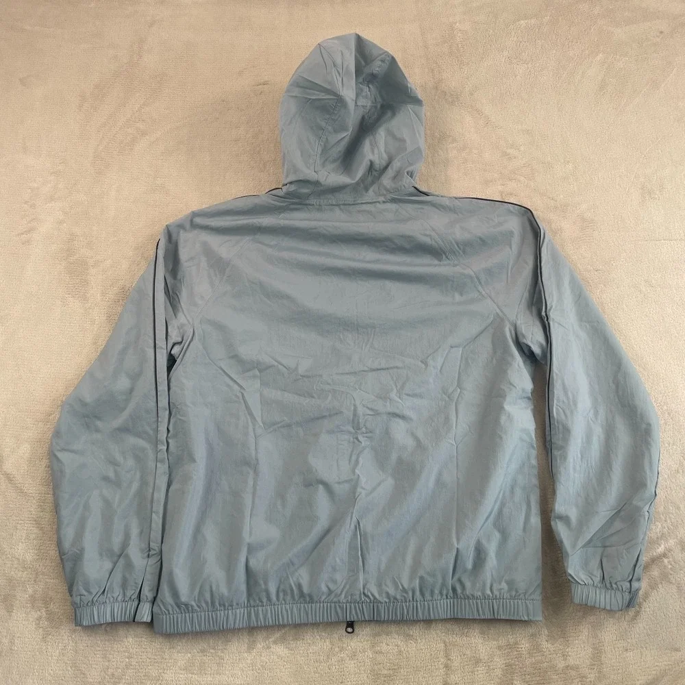 Nike Jordan Sport Classic‎ Hooded Windbreaker Jacket Men Large Aviator Grey NWT